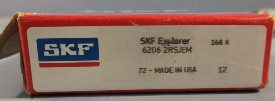 Подшипник SKF 6206-2RSJEM RUBBER SEALED BALL BEARING