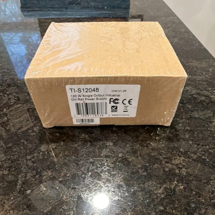 Блок питания TRENDnet TI-S12048 120W 48V DC 5A Single Output DIN Rail Power Supp — фото лота 1