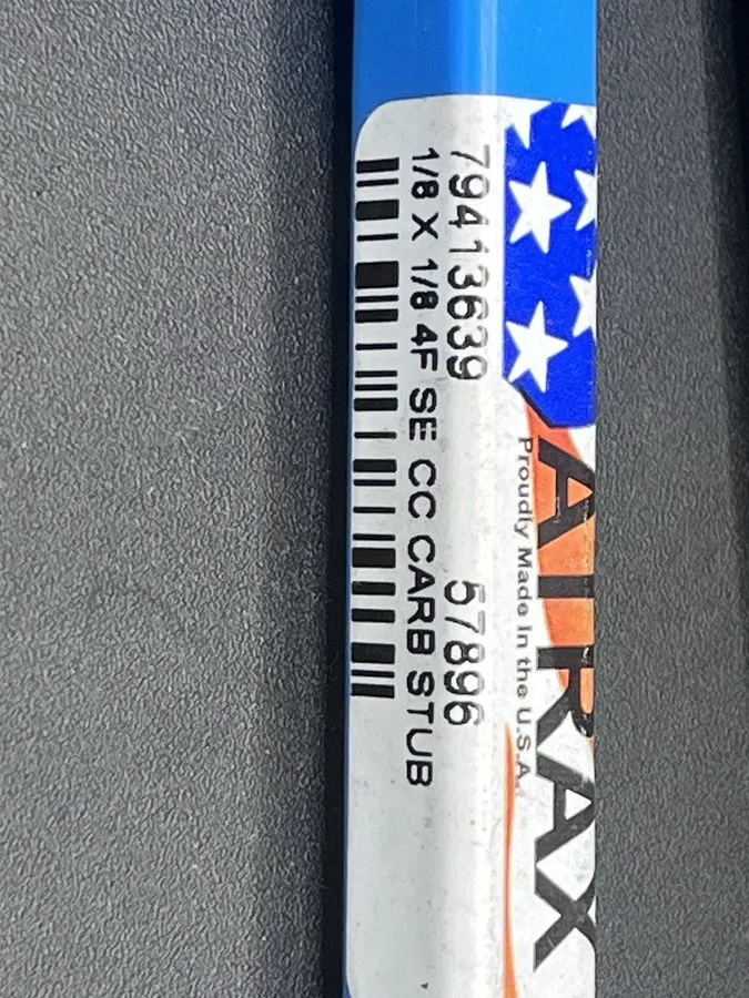 Режущий инструмент Atrax 79413639 1/8” Solid Carbide End Mill 4 Flute Square End — фото лота 1