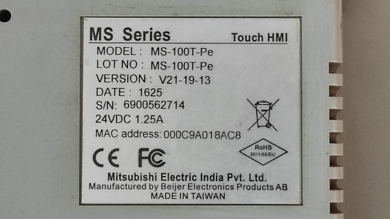 Фото лота MS-100T-PE от продавца №97827