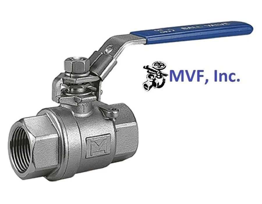 Клапан Ball Valve 1" 1000 NPT Full Port 316 Stainless Design Haitima 2006SA — фото лота 2