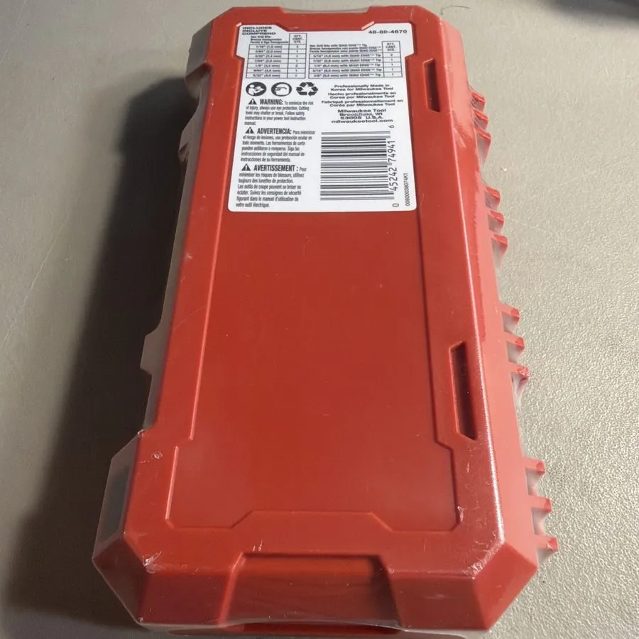Режущий инструмент Milwaukee 48-89-4670 SHOCKWAVE Impact Duty RED HELIX Titanium — фото лота 2