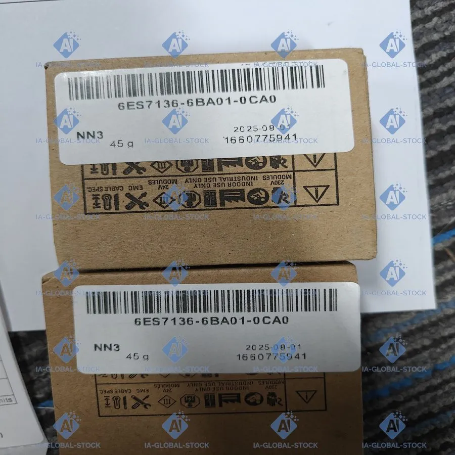 Модуль ввода-вывода Siemens 6ES7136-6BA01-0CA0 simatic ET 200SP US