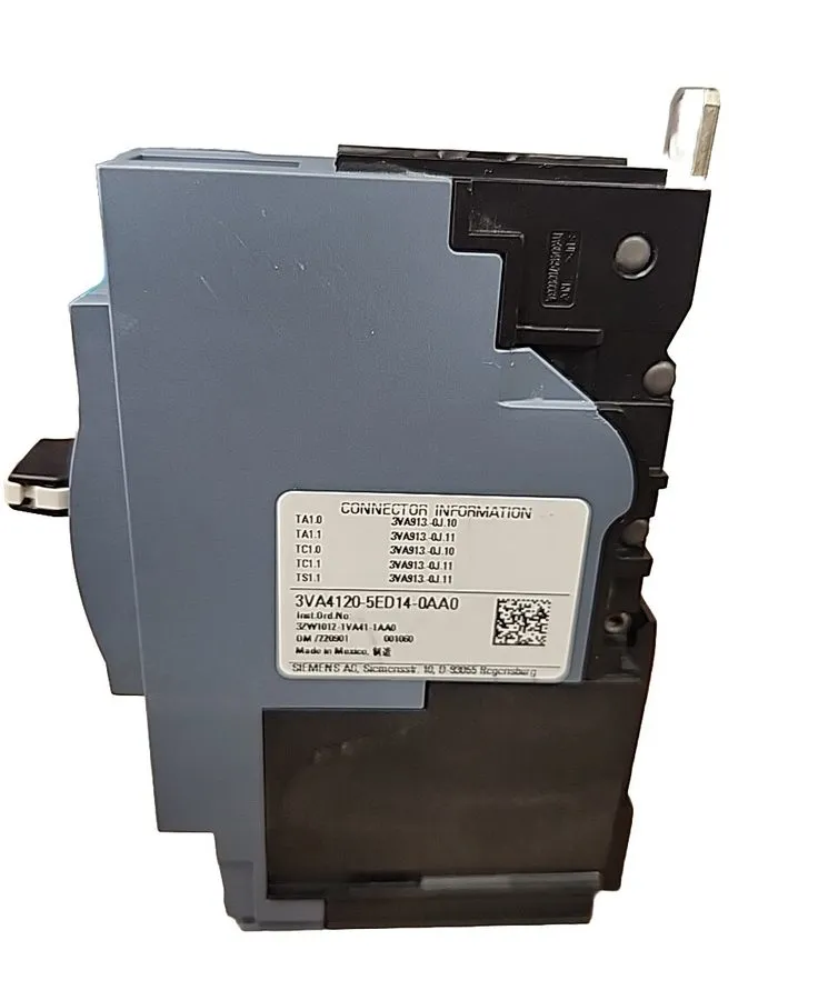 Автоматический выключатель SIEMENS 3VA4120 -6ED14-0AA0 single pole 20amp molded  — фото лота 1