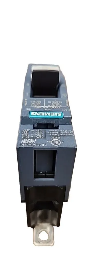 Автоматический выключатель SIEMENS 3VA4120 -6ED14-0AA0 single pole 20amp molded  — фото лота 2