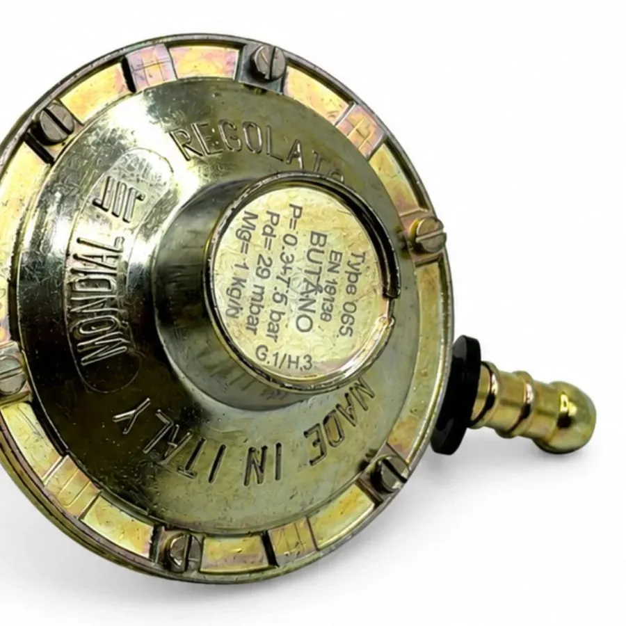 Трубопроводная арматура Butane Gas Regulator 29mbar 1.0kg/h Vertical 20x1/14" LH — фото лота 2