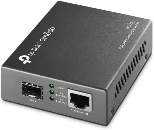 Медиаконвертер Omada MC420L, 10G Multi-Gigabit SFP Media Converter