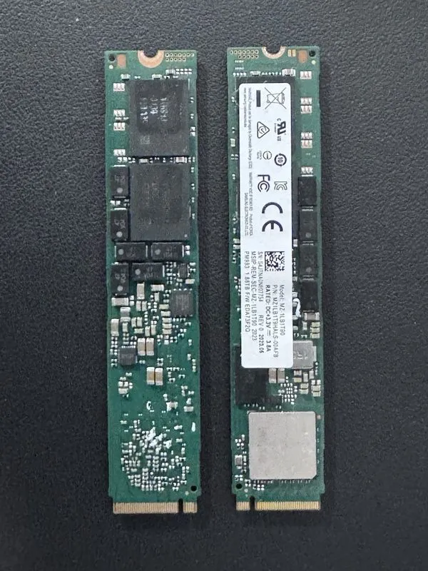 SSD-накопитель Samsung PM983 1.92TB NVMe PCIe M.2 MZ1LB1T9HALS SSD MZ-1LB1T90 Br