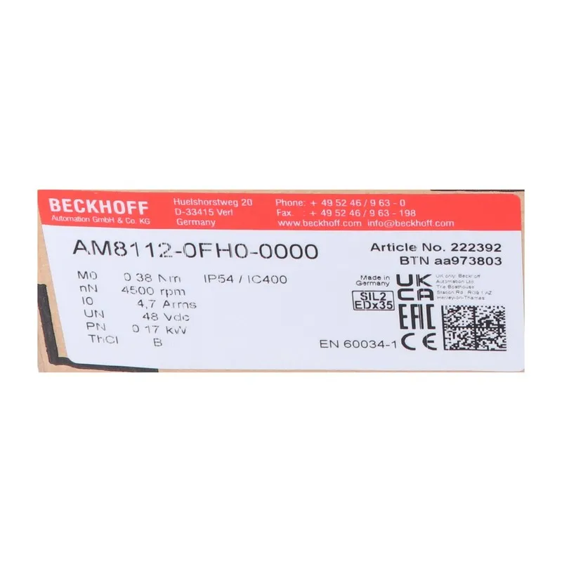 IIoT-устройство Beckhoff AM8112-0FH0-0000
