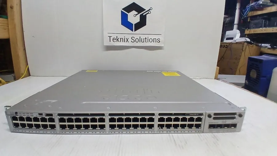 Коммутатор Cisco WS-C3850-48T-L 48 Port Gigabit Switch w/ C3850-NM-2-10G