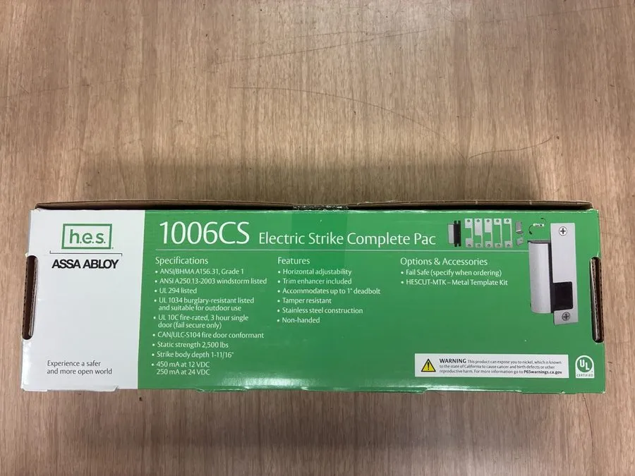 Оборудование видеонаблюдения Assa Abloy HES 1006CS 12/24D-630 Electric Strike