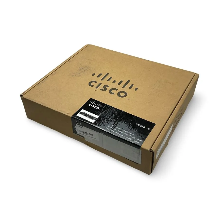 Коммутатор Cisco SG350-10 10-Port Gigabit Managed Switch SG350-10-K9-NA