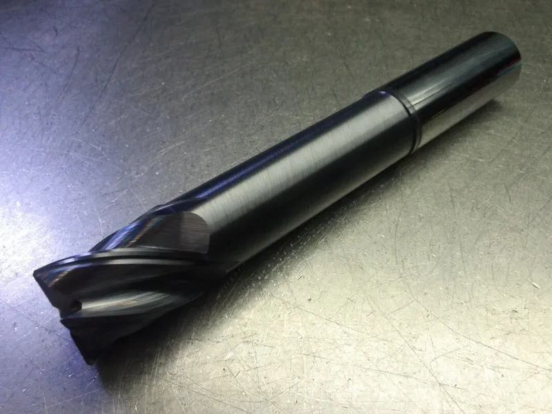 Режущий инструмент Benchmark 1" 4 Flute Carbide Stub CR Endmill .190" R 437S1002