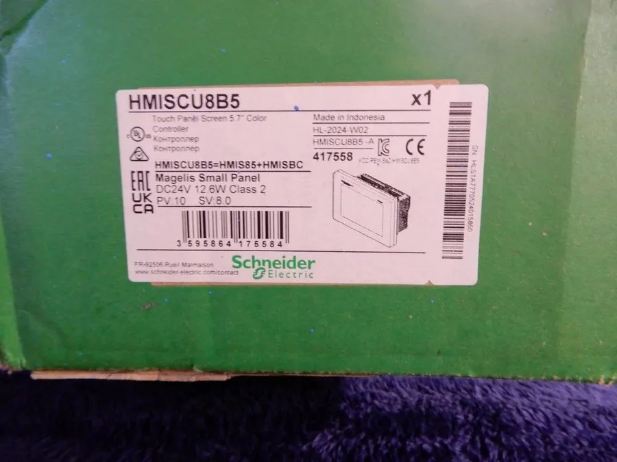 Панель оператора SCHNEIDER MAGELIS TOUCH PANEL HMISCU8B5 5.7 INCH COLOR TFT TOUC