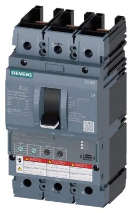 Автоматический выключатель Siemens 250 Amp Circuit Breaker 600 VAC 3 Pole 3VA622