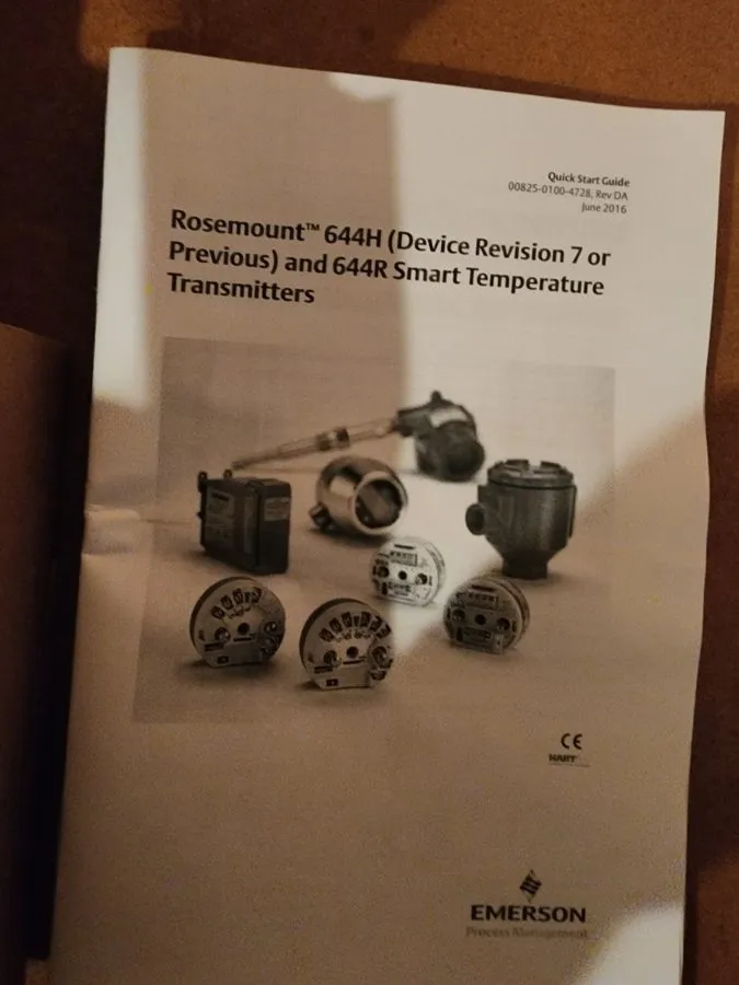Трубопроводная арматура ROSEMOUNT 644RA15