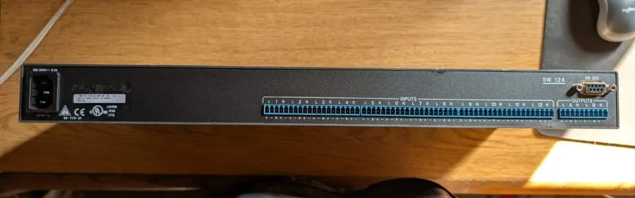 Видеокоммутатор Extron SW AV Series Video/Audio Switcher SW6AV — фото лота 2