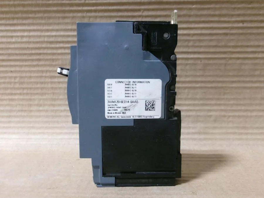 Автоматический выключатель 3VA4120-6ED14-0AA0 Siemens 20A 1-Pole 3VA Frame Circu