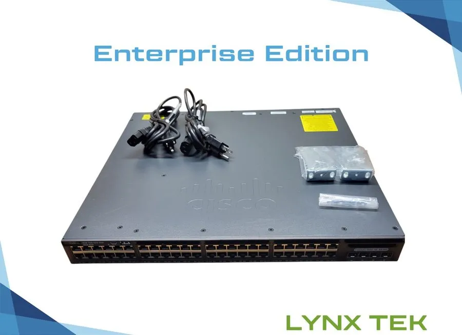 Маршрутизатор Cisco Catalyst C3650 24 4X1G / 48 4X10G IPBASE IPBASEK9 LANBASEK9 