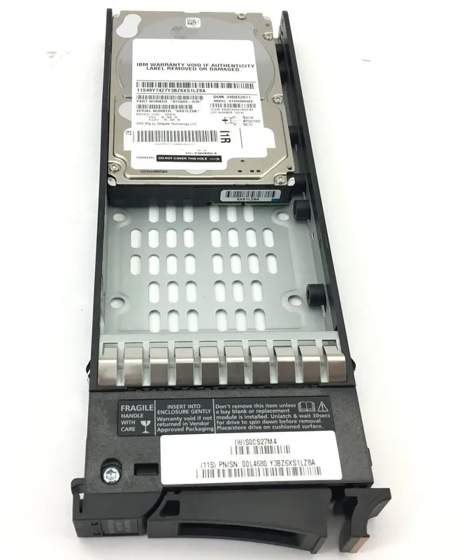 Жёсткий диск IBM 00Y2684 00L4568 900GB SAS 6GBPS 10K RPM 2.5" SFF V7000 HDD Hard