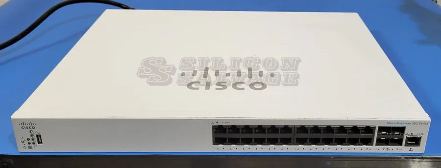 Коммутатор Cisco CBS350-24XT Managed Business Switch 24 Port 10GbE & 4 x 10G SFP — фото лота 1