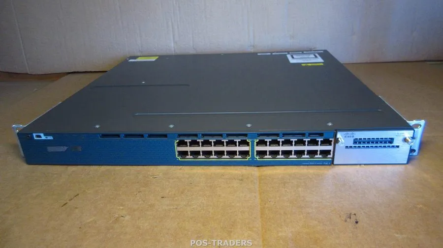 Коммутатор Cisco Catalyst WS-C3560X-24P-S 24-Port PoE+ Switch w/ C3KX-NM-10G