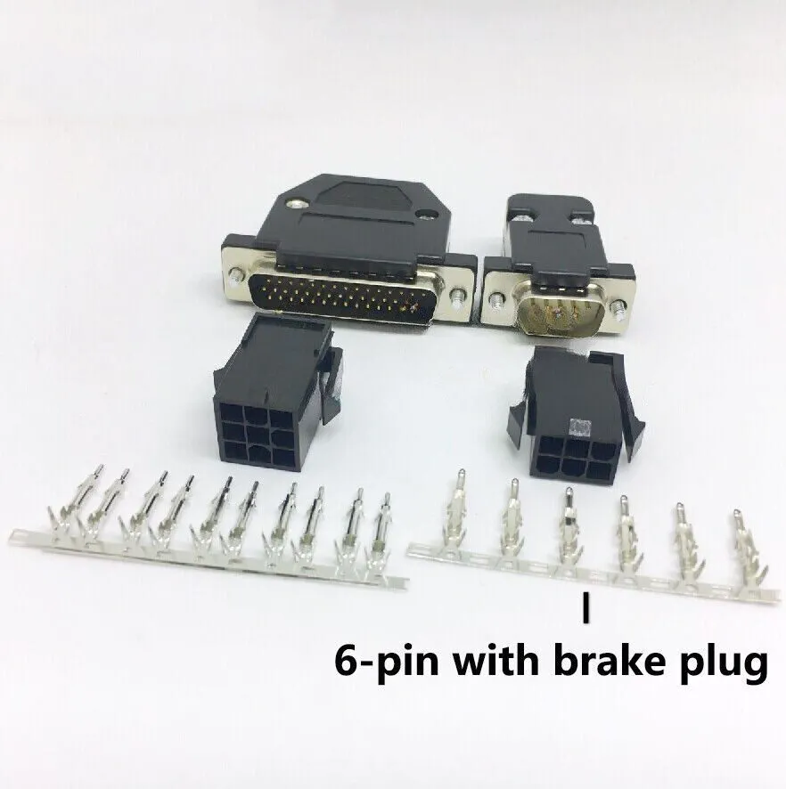 Сервопривод ASDA-B B1 B2 servo drive encoder motor plug ASDBCAPW0100
