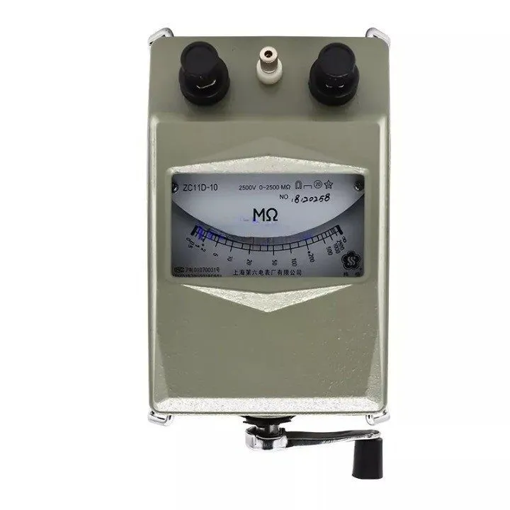 Тестер Hand Operated Megohmmeter ZC25B/ZC11D Insulation Resistance Tester