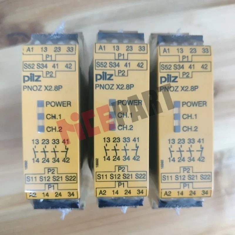 Реле безопасности PILZ 777301 Safety relay PNOZ X2.8P 24VAC/DC