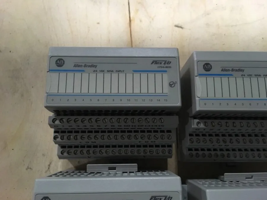 Модуль ввода-вывода 4-Allen Bradley Flex I/O, 24vdc sink input, 1794-IB16, PS-31