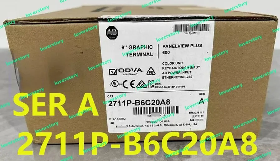 Панель оператора Allen-Bradley 2711P-B6C20A8 PanelView Plus Terminal