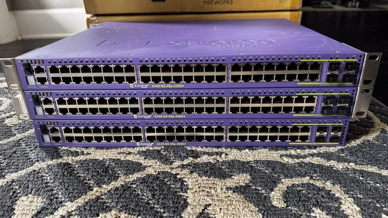 Коммутатор Extreme X440-G2-48P-10GE4 16535 48-Port x 1GE PoE 4 Combo 1G/10G SFP 