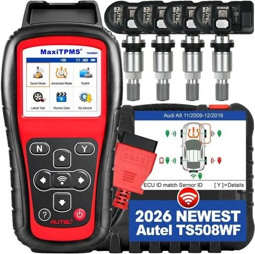 Диагностический сканер Autel MaxiTPMS TS508WF Kits TPMS Programming Scanner & TP