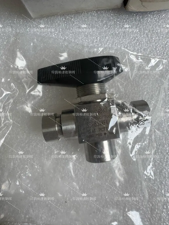 Клапан Swagelok SS-83XKF4 3-Piece High Pressure 3-Way Ball Valve MFGD — фото лота 2