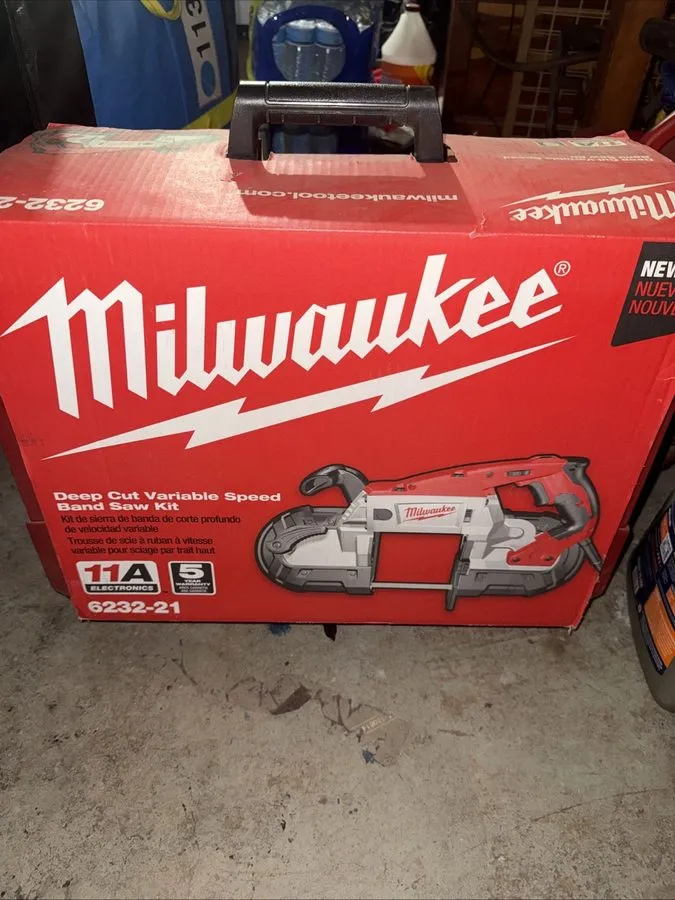 Оборудование ЧПУ Milwaukee 6232-21 120V AC Deep Cut Band Saw Sealed Fast