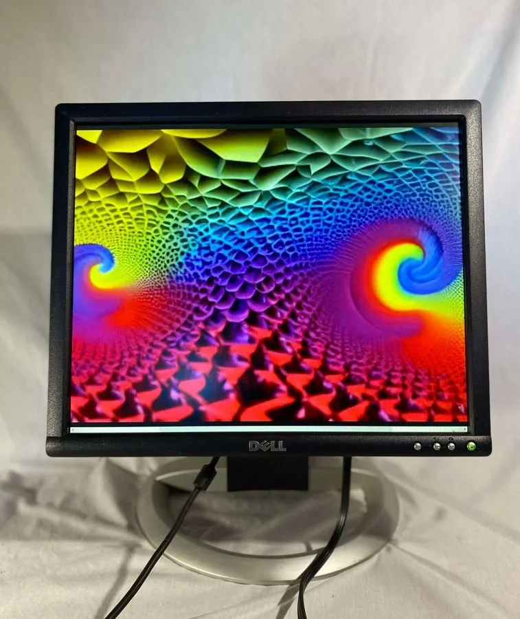 Монитор Dell UltraSharp 1905FP 19" LCD Monitor 1280x1024 DVI-D VGA Black/Silver — фото лота 1