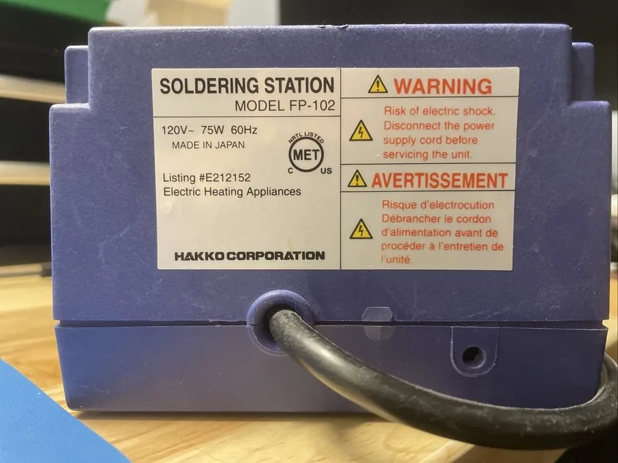 Паяльная станция Hakko FX-951 Soldering Station with FM-2027 70W Soldering Iron  — фото лота 1