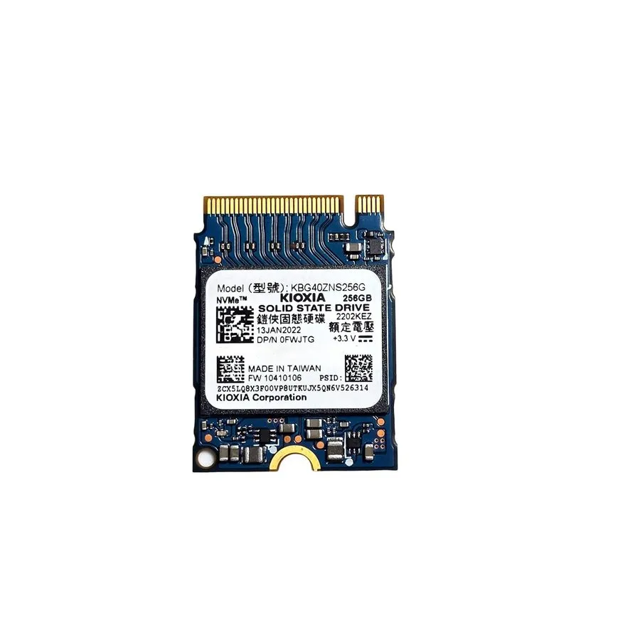 SSD-накопитель KIOXIA KBG40ZNS256G 256GB NVMe M.2 2230 Internal SSD TRIM SMART