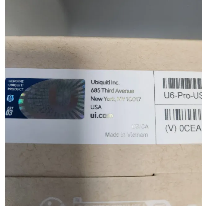Точка доступа Wi-Fi U6-PRO-US Ubiquiti WiFi 6 Pro Dual-Band Networks Access Poin