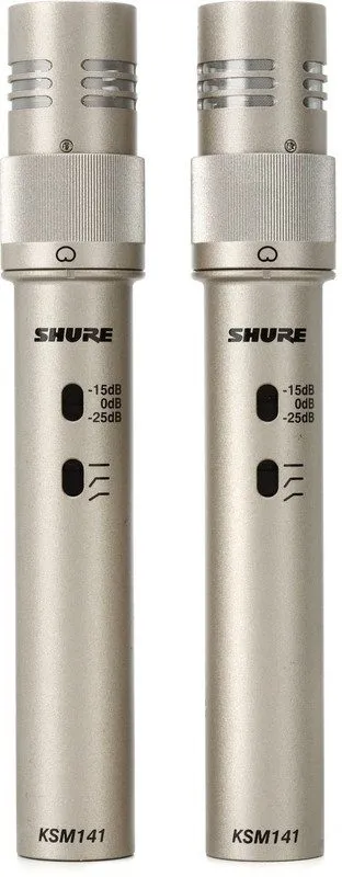 Микрофон Shure KSM141 Small Condenser Microphone Stereo Pair