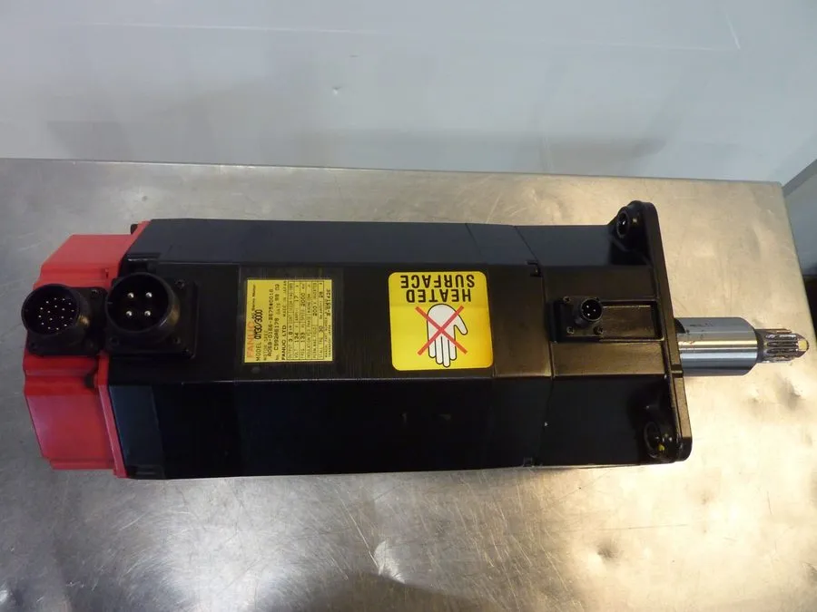 Серводвигатель FANUC aM30/3000 A06B-0166-B675#0016-R AC SERVO MOTOR 3.8Kw 2000RP