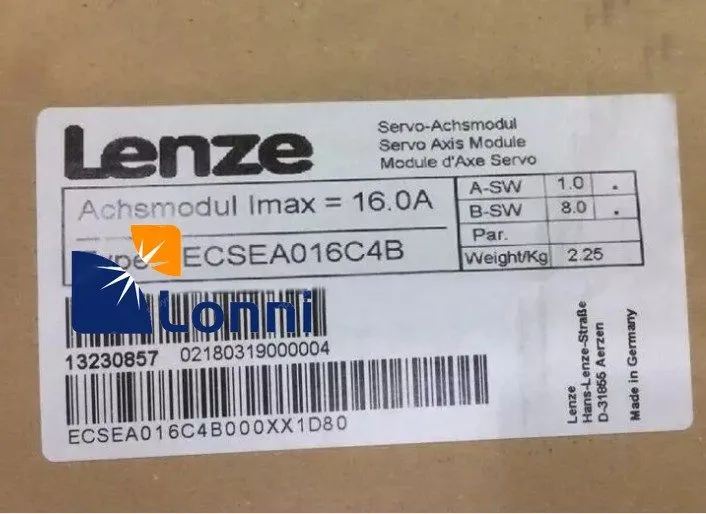 Сервопривод ECSEA016C4B LENZE Servo Drive
