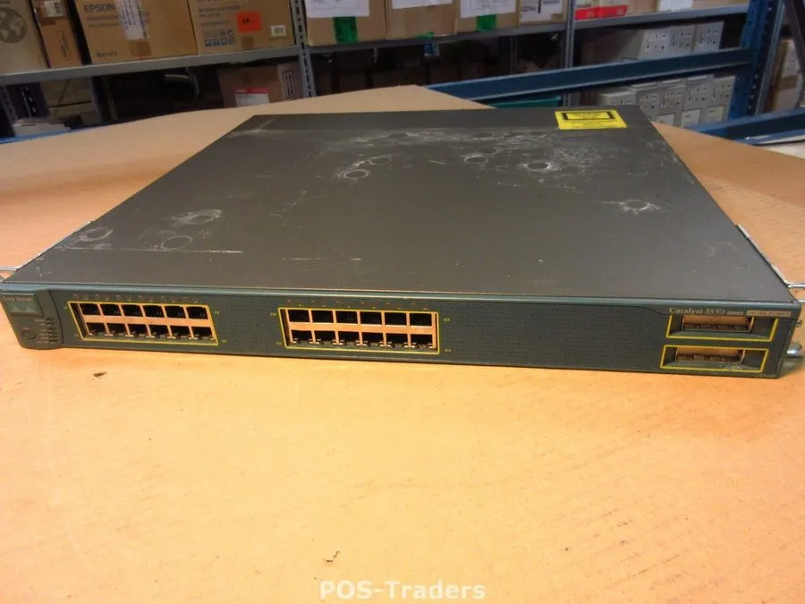 Коммутатор Cisco WS-C3550-24PWR-SMI Catalyst Switch 24 Port 10/100 PoE Fast Ethe