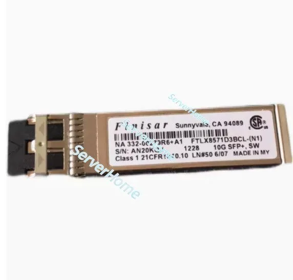 Трансивер Netapp 332-00279R6+A0 FINISAR FTLX8571D3BCL-N1 10GB SFP+ NA Transceive