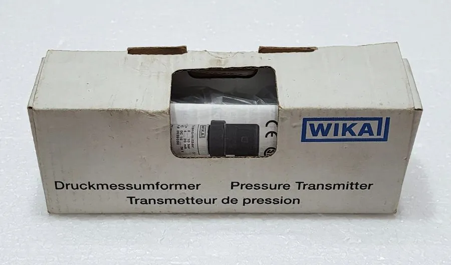 Датчик давления WIKA S-10 Pressure Transmitter 9013555 10-30V DC 4-20 mA