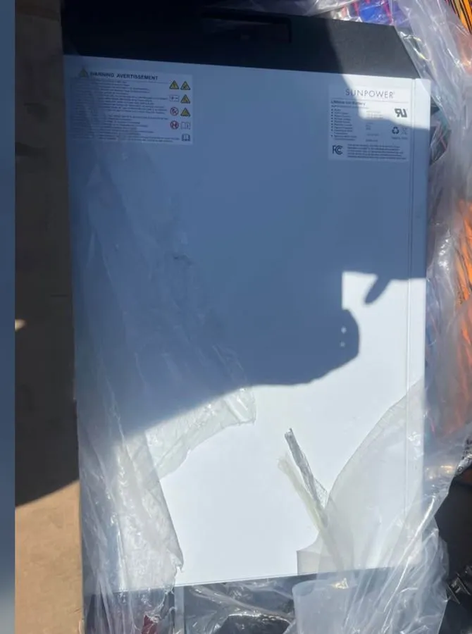Аккумулятор Sunpower Sunvault Lithium Ion LiFePo4 Battery Solar Storage SPWR-M00