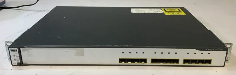 Коммутатор Cisco Catalyst 3750G 12 Port Gigabit SFP Switch WS-C3750G-12S-E