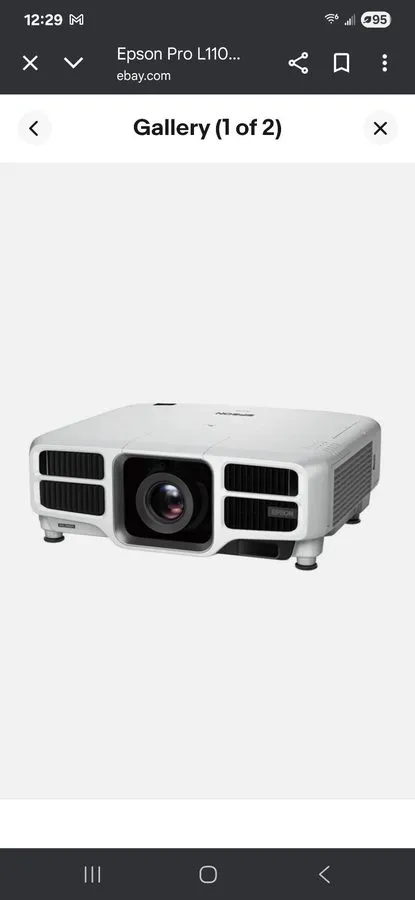 Проектор Epson Pro L1100U 3LCD Laser Projector H735A No Len