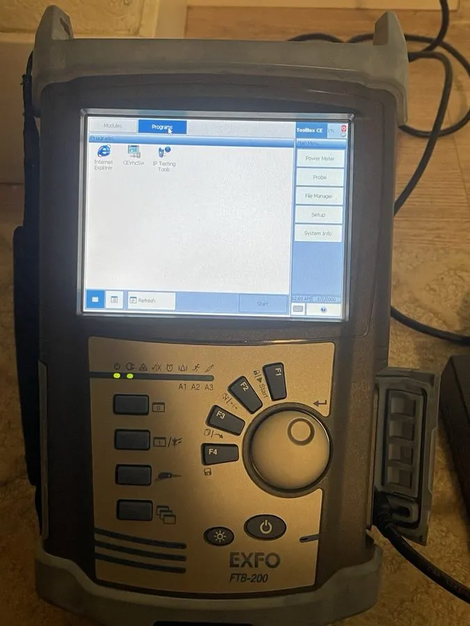 Тестер EXFO FTB-200 FTB-7200D SM MM Fiber OTDR FTB-7200D-12CD-23B FTB 200 S1 720