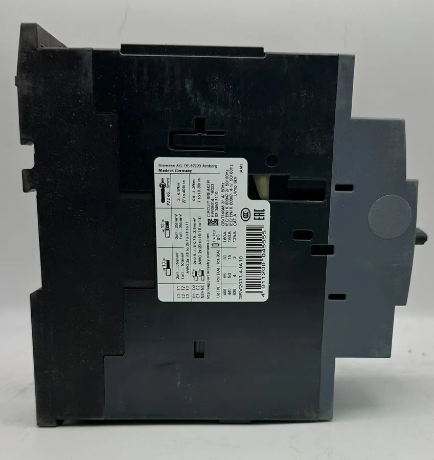 Автоматический выключатель Siemens Circuit Breaker Motor Protection 54 -65A 3RV2 — фото лота 1